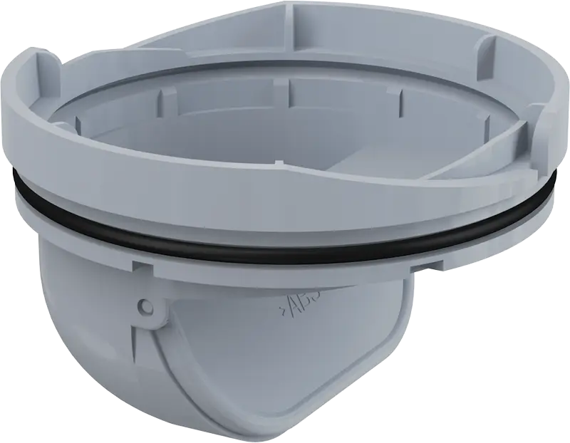 Гидрозатвор сухой Alca Plast, серый (APV0030)