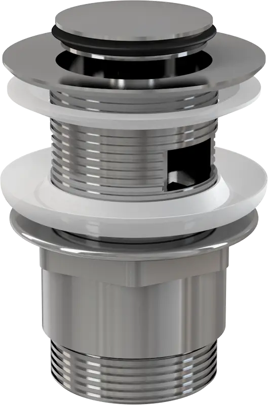 Донный клапан для раковины Alcadrain хром (A39)