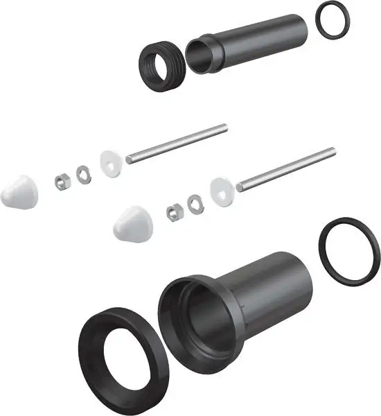 Набор для подключения воды и канализации к подвесному унитазу (M900)