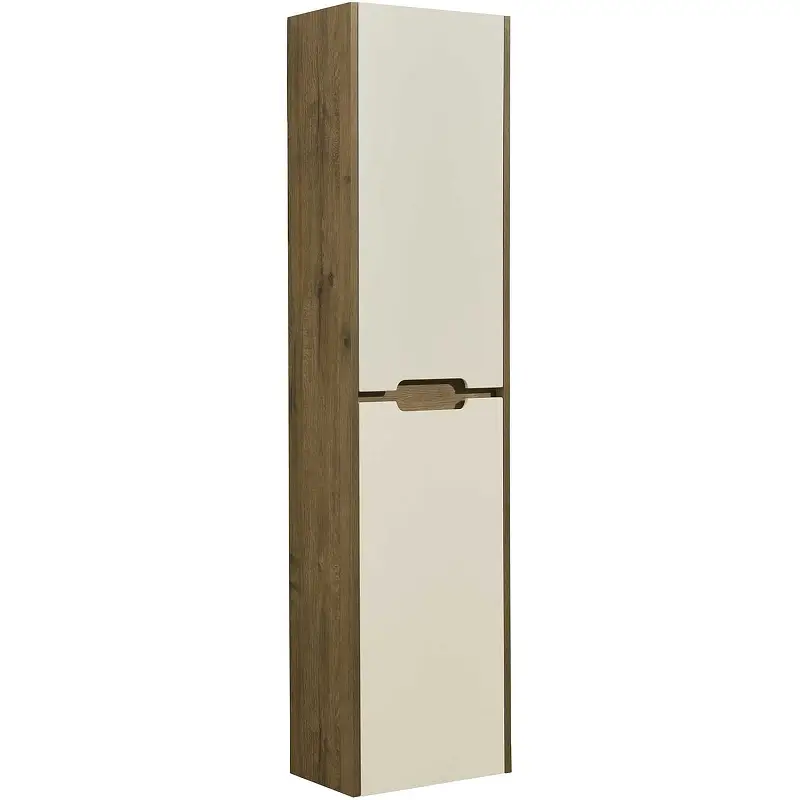 Пенал подвесной AQUATON Оливия 40  подвесной Бежевый/Дуб веллингтон (1A254603OLVG0)