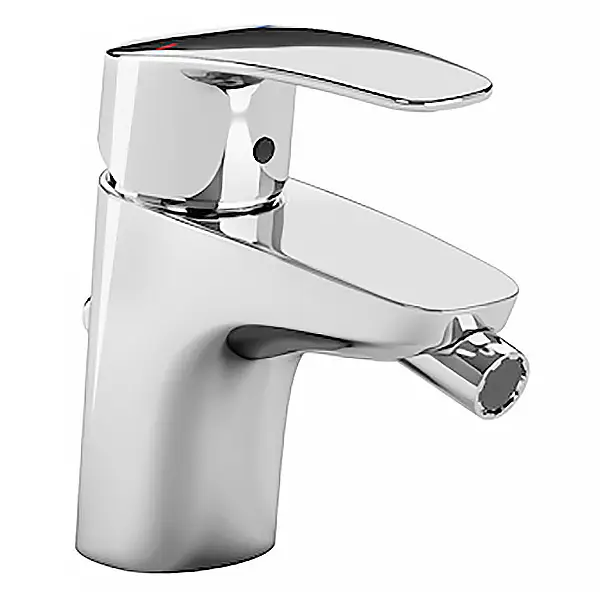 Смеситель для биде Roca MONODIN-N с донным клапаном, керамический картридж, хром (7.5A60.9.8C0.M)