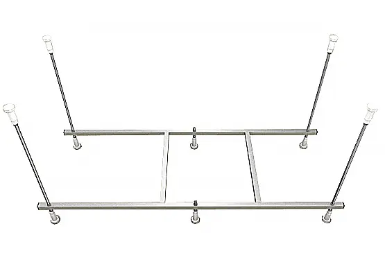 Сборный каркас к ванне AZARIO BELLA 180х70 см шпильки (AV.0023180K)