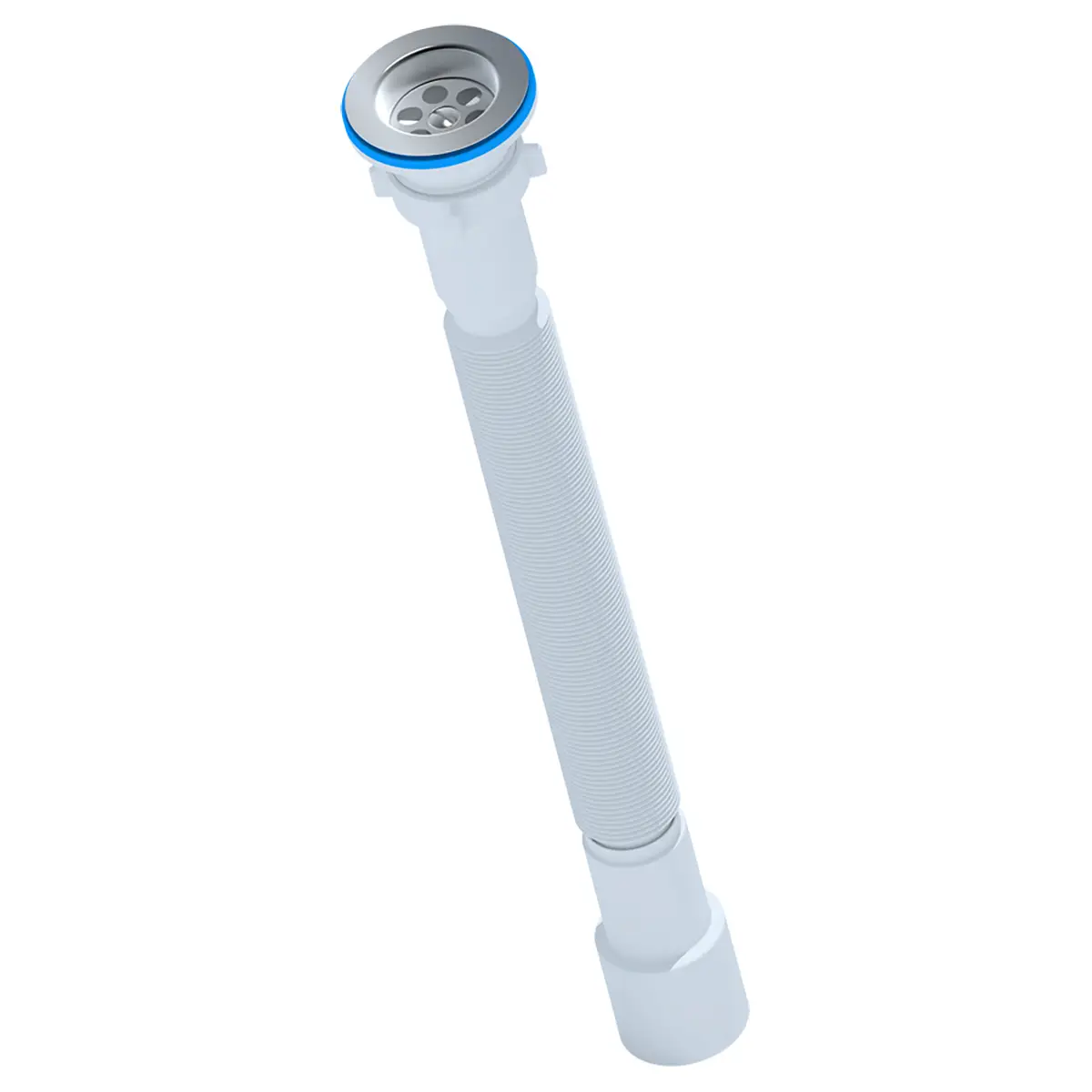 Сифон гофрированный Ани Пласт удлиненный 1 1/2*40/50 571-1401мм (G116)