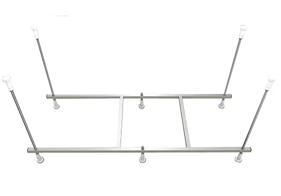 Сборный каркас к ванне AZARIO BELLA 170/175х70 см шпильки (AV.0020170K)