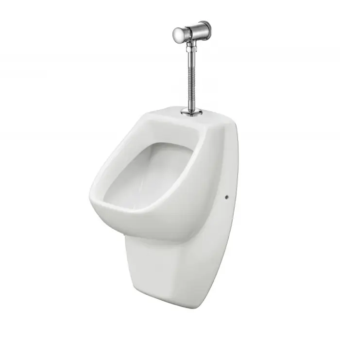 Писсуар Santek Гала с нажимным краном, креплением и вертикальнм сифоном (1WH501805)