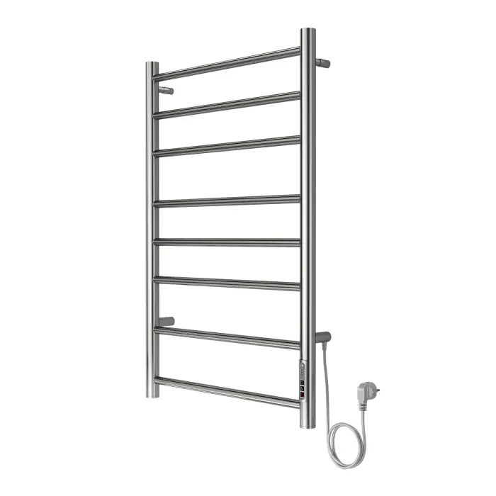 Полотенцесушитель электрический AZARIO PARMA 500/800 8 секций, диммер справа, хром (AZ10858)
