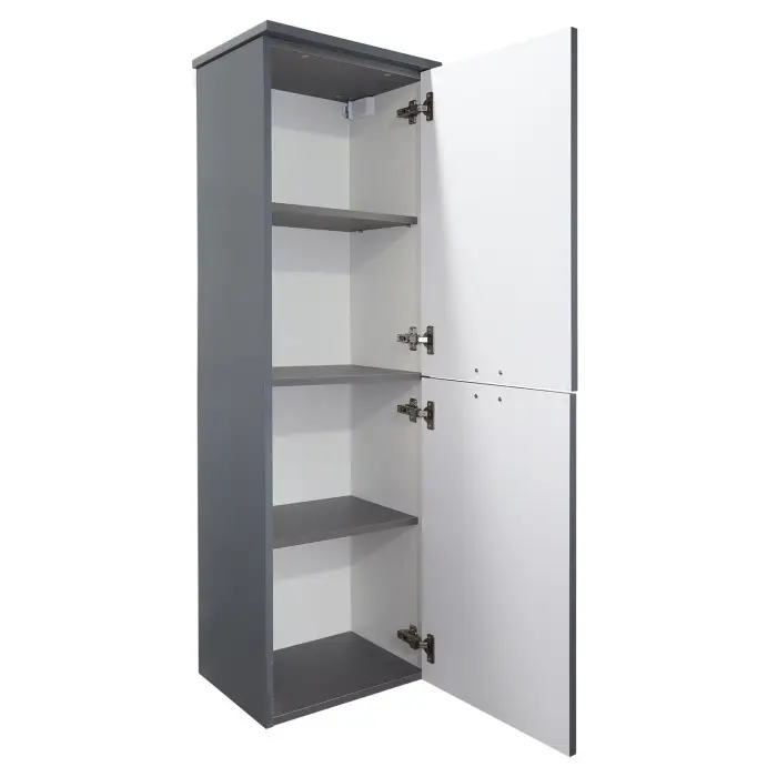 ARMARIO подвесной правый МАТОВЫЙ СЕРЫЙ_1
