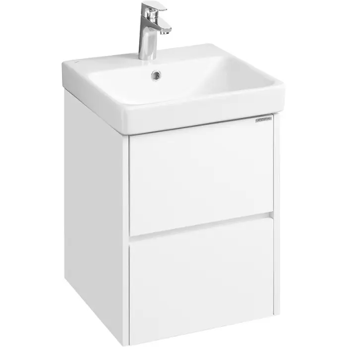 Тумба под раковину Aquaton Сканди 45 432x510x427 подвесная, белая (1A251601SD010)