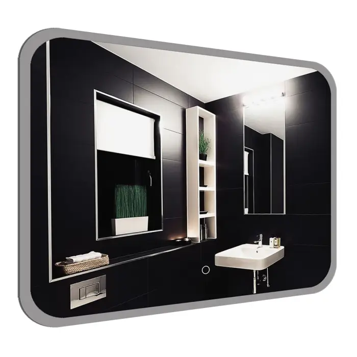 Зеркало Loranto Скай 100х80 с подсветкой, сенсорный выключатель (CS00098012)