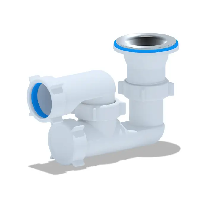 Сифон для душевого поддона Ани Пласт регулируемый 1 1/2"*40 (E210)