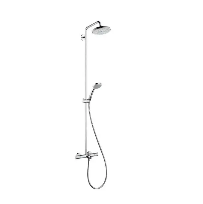 Душевая система Hansgrohe Croma 220 Showerpipe, хром (27223000)
