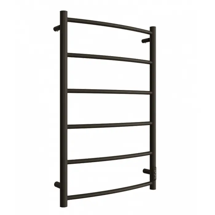 Полотенцесушитель Электрический ДВИН R neo 80/50 К диммер Чёрный матовый (4656759179366)