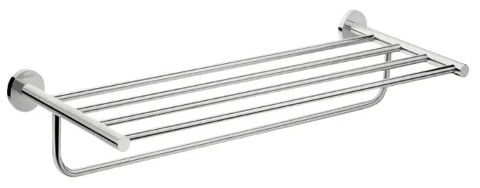 Полка для полотенец Hansgrohe Logis Universal с держателем, хром (41720000)