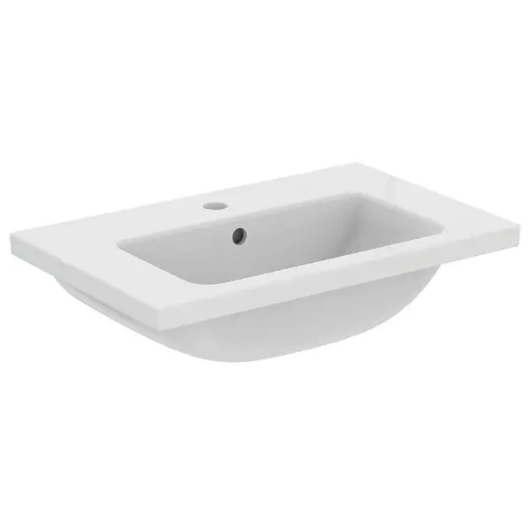 Раковина подвесная Ideal Standard i.life S Vanity 61x39 с отверстием под смеситель, белый (T459001)