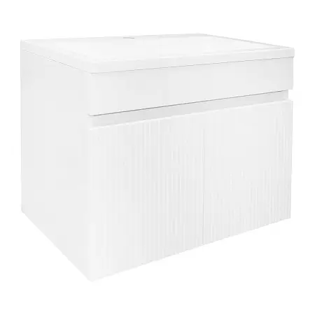Комплект Тумба Azario Serenada 60 600х400х550 подвесная, с раковиной Люнокс 60, белый (CS00096723)