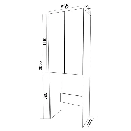 пенал над стримаш стирмаш 60