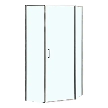 Душевое ограждение Azario SAKURA 900х900х1950 прозрачное стекло 6 мм, профиль хром (AZ-21C-90-CH-CL)