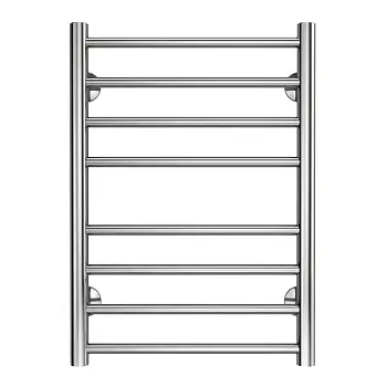Полотенцесушитель водяной AZARIO PARMA 400/600 8 секций, нижнее/диагональное подключение, 1/2", хром (AZ10146S)