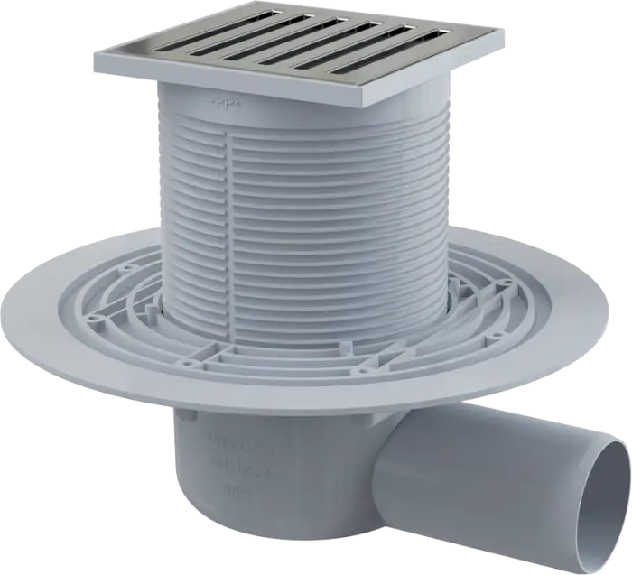 Душевой трап Alcadrain с решеткой хром (APV103)