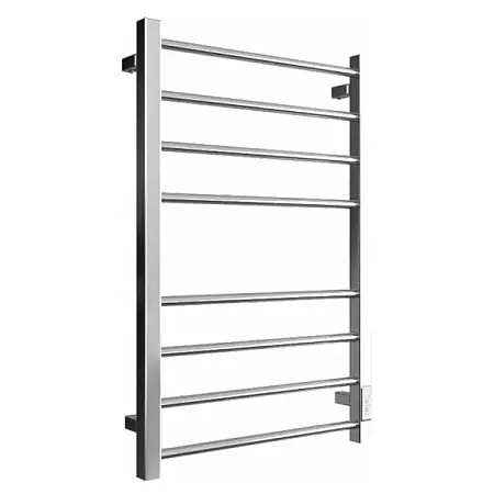 Полотенцесушитель электрический ДВИН S plaza neo 80/50 К, диммер, квадрат, полированный (4656759178819)