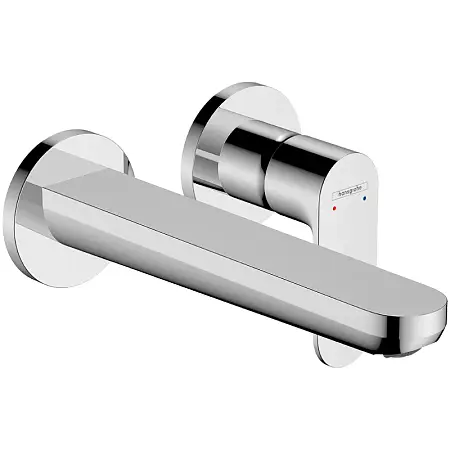 Смеситель для раковины-чаши Hansgrohe Rebris S с изливом, внешняя часть, хром (72528000)