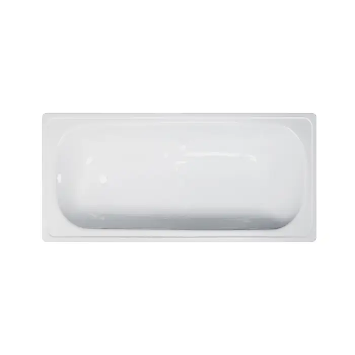 Ванна стальная ВИЗ RIANTO 150х70х40 пристенная, с опорной подставкой, с рантом (RV-150)