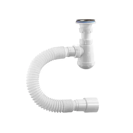 Сифон Чик бутылочный ОРИО 1 1/4 х 32, с гибкой трубой 32-40/50 (650 мм) (М-32020)