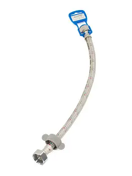 Гибкая подводка AZARIO LUXe для воды, 150 см., 1/2", вн. - вн. силиконовая оболочка (AZLux715)