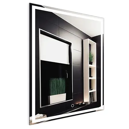 Зеркало Loranto Фиона 60х80 с подсветкой, сенсорный выключатель с функцией диммера (CS00098017)