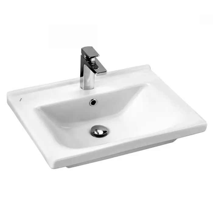 Раковина Onika Santek МИРАНДА 60 встраиваемая, белая (1WH302421)