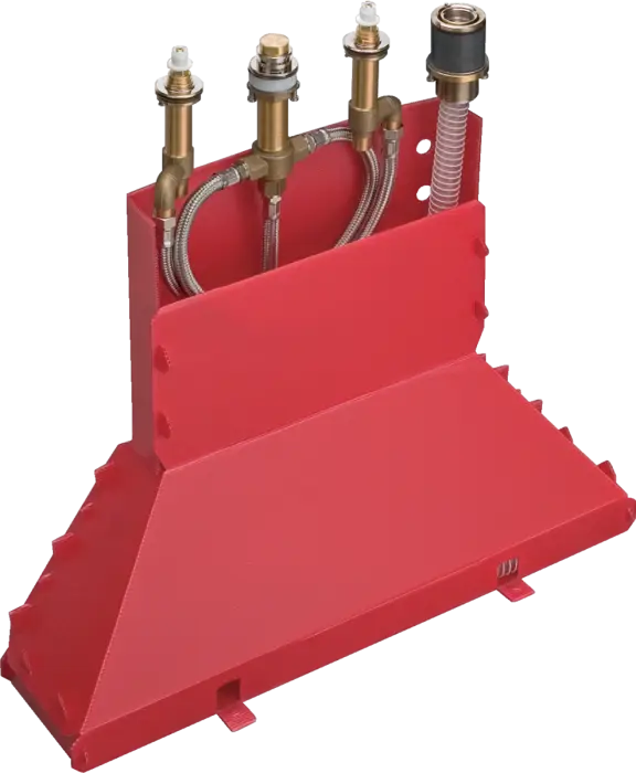 Скрытая часть смесителя для ванны Hansgrohe на 4 отверстия (13444180)