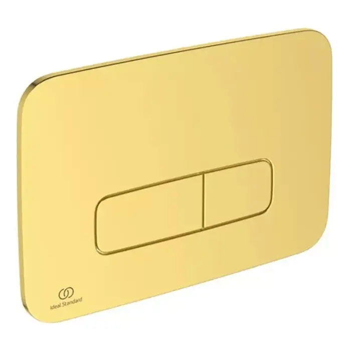 Клавиша смыва Ideal Standard Oleans M3 2 кнопки, механическая, золото шлифованное (R0459A2)