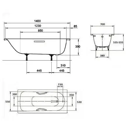 Kaldewei_Saniform_Plus_140
