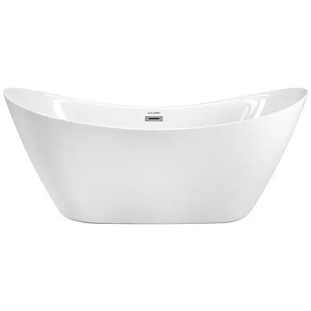 Ванна акриловая Azario MELADO 1800х770х760 отдельностоящая, в комплекте с сифоном и металлическими ножками, цвет белый (AZ-6107-18W)