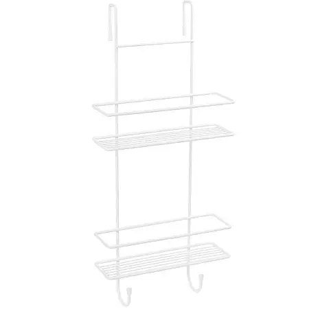 Полка корзина Fixsen подвесная, двухэтажная, белый (FX-740W-2)