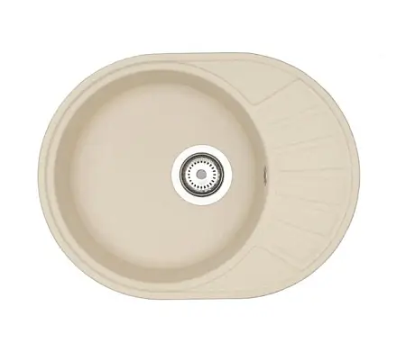 Кухонная мойка AQUATON Чезана, цвет шампань (1A711232CS290)