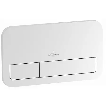 V&B Клавиша смыва белая копия