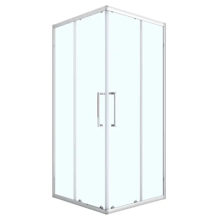 Душевое ограждение без поддона Loranto 90х90х190 CS-AB01C-90 цвет хром