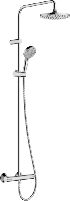 ДУШЕВАЯ СИСТЕМА HANSGROHE VERNIS BLEND SHOWERPIPE 200 1JET ECOSMART С ТЕРМОСТАТОМ 26089000 ХРОМ