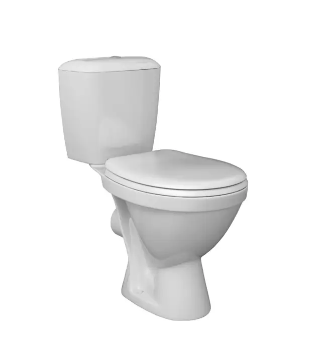 Унитаз-компакт Santek Паллада напольный, с бачком и сиденьем, белый (1.WH30.2.371)