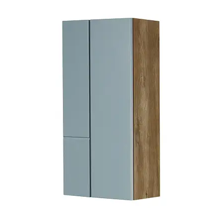 Шкафчик AQUATON Мишель подвесной, дуб фьорд/дуб рустикальный (1A243903MIX30)