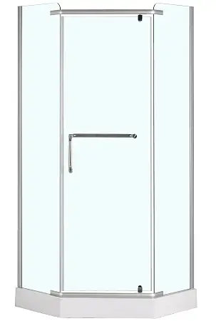 Душевое ограждение Loranto B 90х90х200, с низким поддоном 13 см. (CS-816S B 90*90*200)