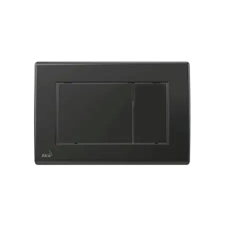 Кнопка смыва Alcadrain, черная-матовая (M278)