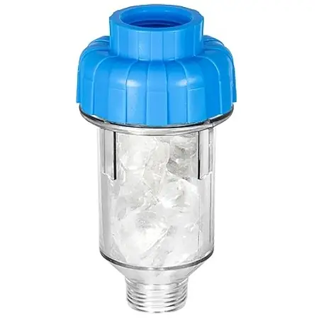 Фильтр-дозатор полифосфата АКВАБРАЙТ 3/4" для стиральных и посудомоечных машин, ресурс до 30000л (АБФ-СТИРАЛ)