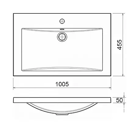 раковина Фостер 100_схема