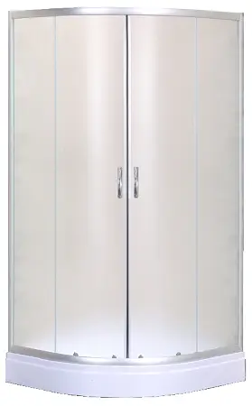 Душевое ограждение Loranto 90х90х195, поддон 13 см (CS-8015S)