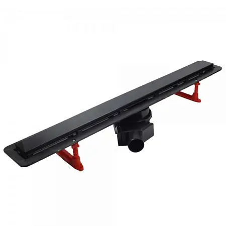 Трап для душа Pestan Confluo Frameless Line 750 Black Glass с решеткой (13701205)