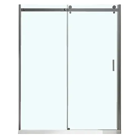 Душевая дверь Azario BERN 1700х1950, прозрачное стекло 6 мм, профиль графит матовый (AZ-733-170-MGR-CL)