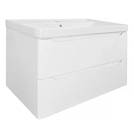 Комплект Тумба Azario LOTOS 80/2 815х480х570 подвесная с раковиной Monte 80 (CS00083931)