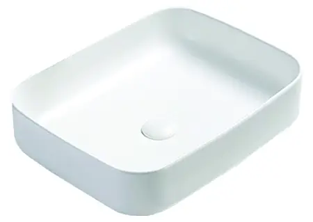 Раковина Azario накладная 500х390х130 белая (AZ-78109)